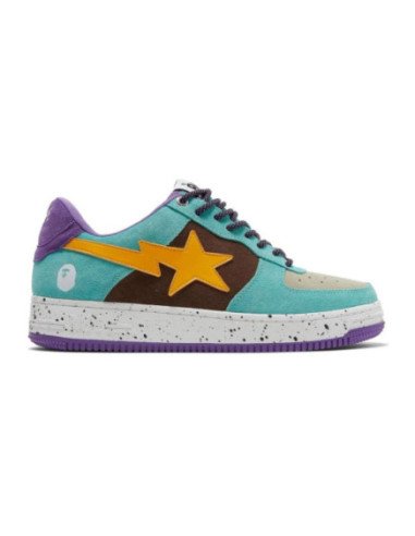 Bapesta Brown Yellow,Bapesta Shoes,BAPESTA