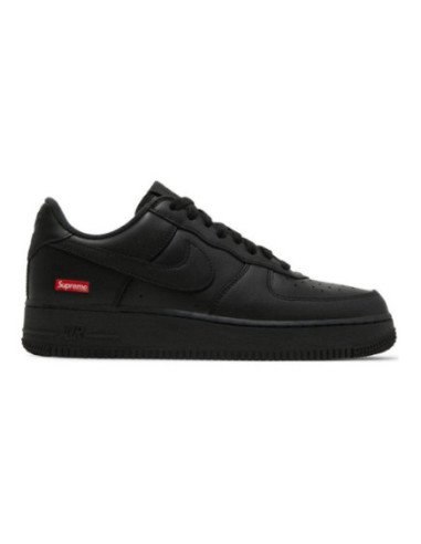 Supreme x Air Force 1 Low Box Logo Black,Air Force 1,NIKE SHOES