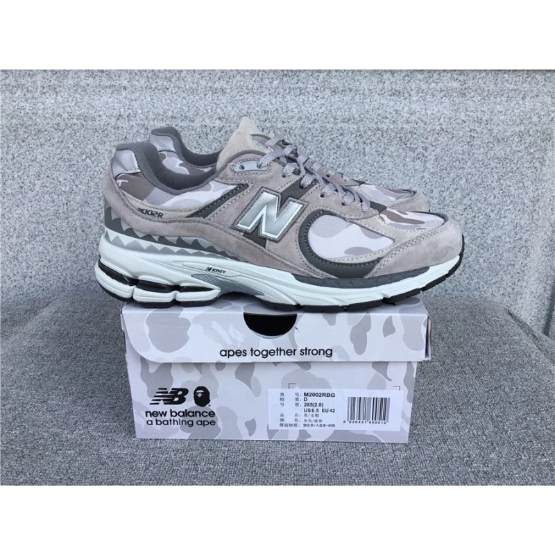 A bathing ape x NB New Balance ML2002 ML2002RBG 36-45,NB 2002,NEW BALANCE