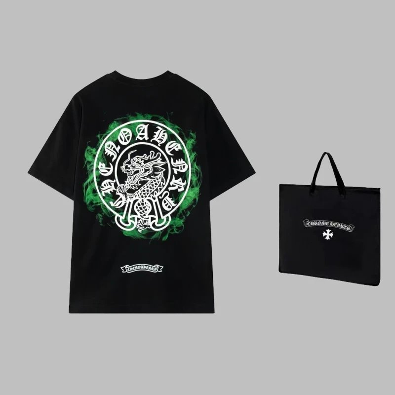 Chrome Hearts 2024 Spring/Summer New Horseshoe Short-Sleeve T-Shirt