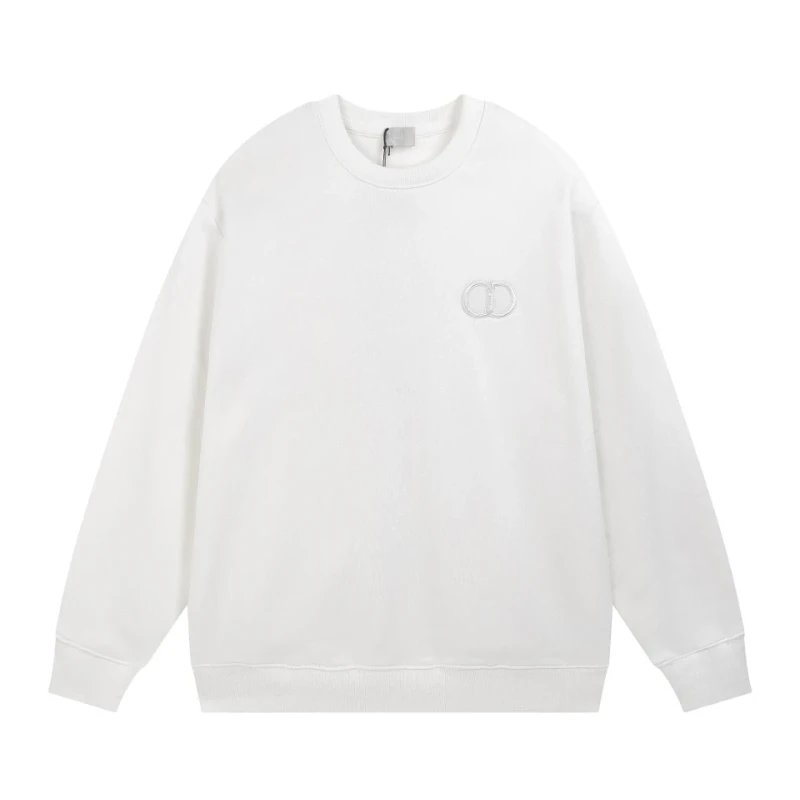 Dior Chenille Cotton Crewneck Sweatshirt,DIOR,SWEATSHIRT,APPAREL