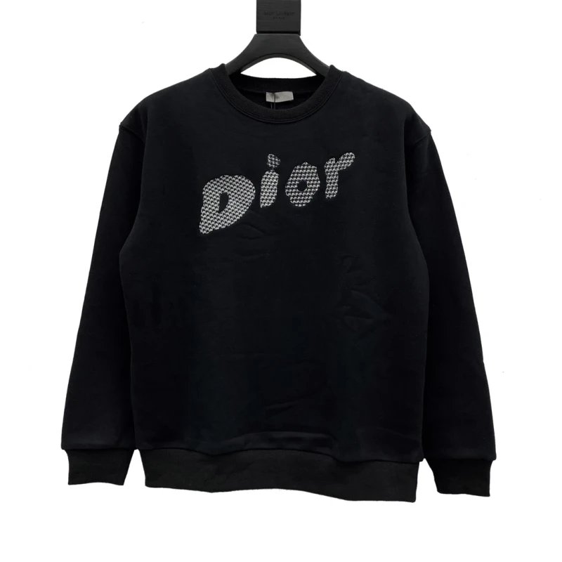 Dior Tatami Embroidered Crewneck Sweatshirt,DIOR,SWEATSHIRT,APPAREL