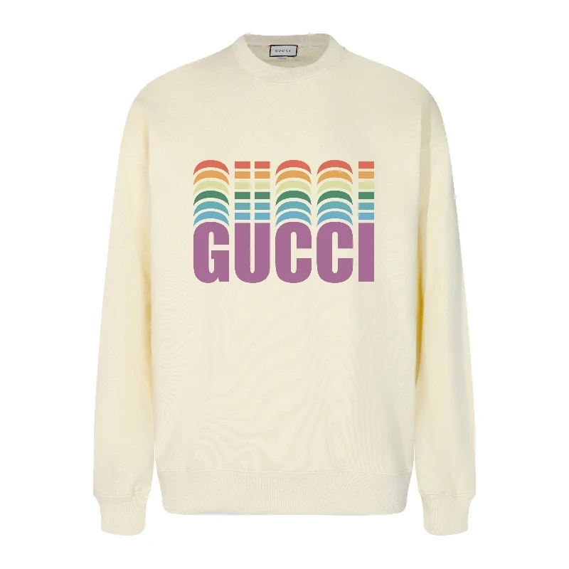 Gucci Autumn Winter New Couple Round Neck Sweatshirt,GUCCI,SWEATSHIRT,APPAREL