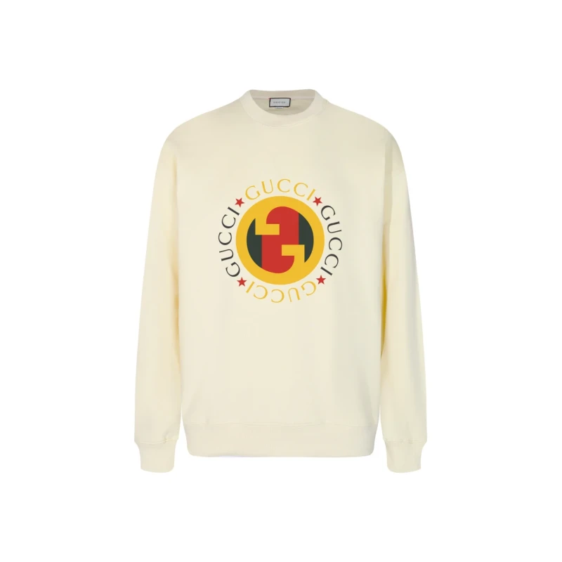 Gucci Autumn Winter New Couple Round Neck Sweatshirt,GUCCI,SWEATSHIRT,APPAREL