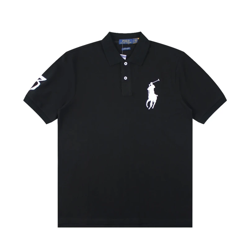 Ralph Lauren Basic Big Pony Embroidered Logo Polo Shirt,RALPH LAUREN,POLO SHIRTS,APPAREL