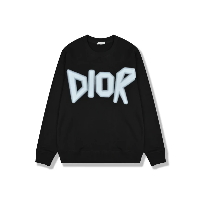 Dior Gradient Vintage Floral Printed Crewneck Sweatshirt,DIOR,SWEATSHIRT,APPAREL