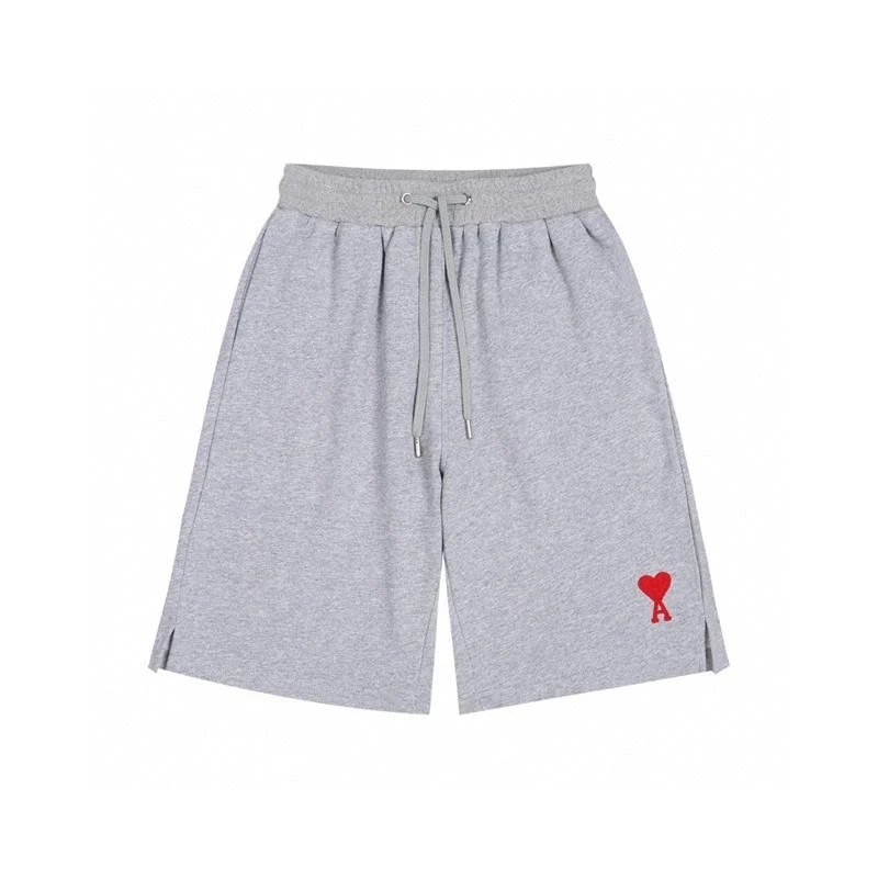 Ami New Love Towel Embroidered SS Casual Shorts