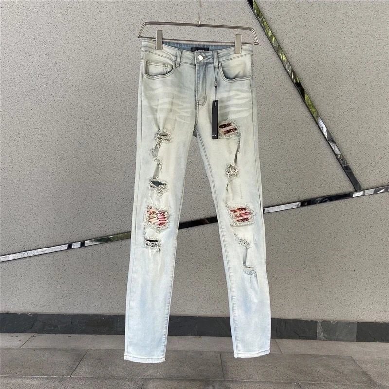 Amiri Distressed Denim Jeans