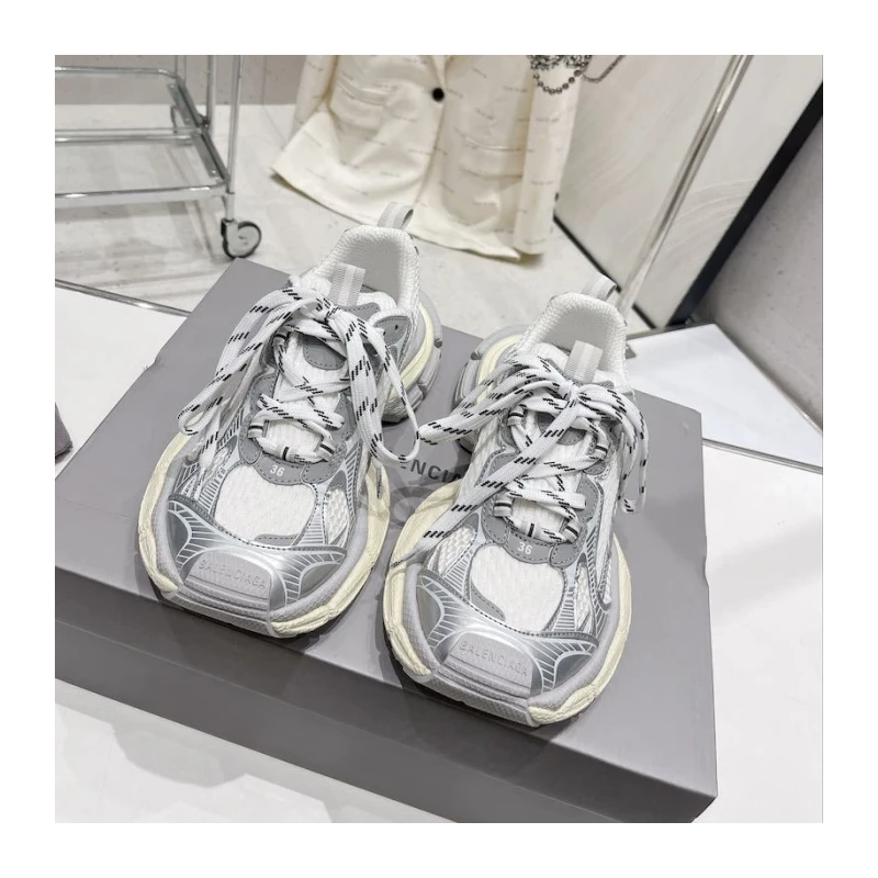 Balenciaga 3XL Trainers Sneaker in Grey cheap wholesale Balenciaga Shoes