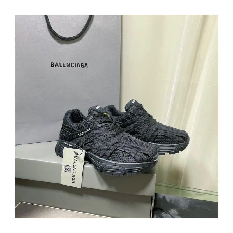 Balenciaga Phantom Sneaker in Black cheap wholesale Balenciaga Shoes