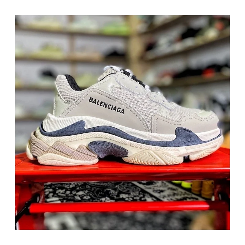 Balenciaga Triple S Sneaker Grey Color cheap wholesale Balenciaga Shoes