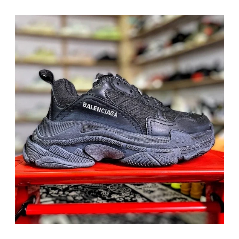 Balenciaga Triple S Sneaker Black Color cheap wholesale Balenciaga Shoes