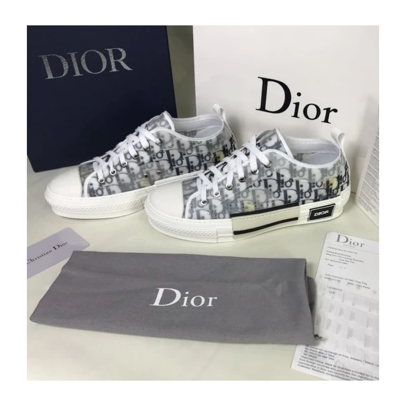 Dior B23 Low Logo Oblique Foxton Print cheap wholesale Dior Shoes