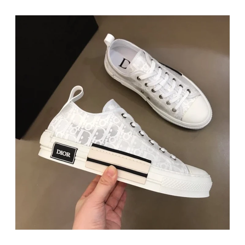 Dior B23 Low Oblique White cheap wholesale Dior Shoes