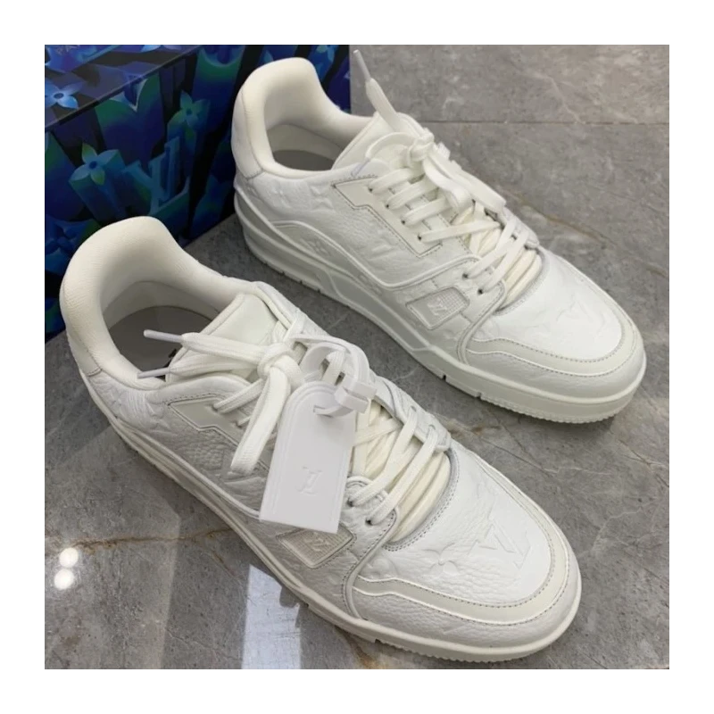 LV Trainer Sneaker White 1A8100 cheap wholesale Louis Vuitton Shoes