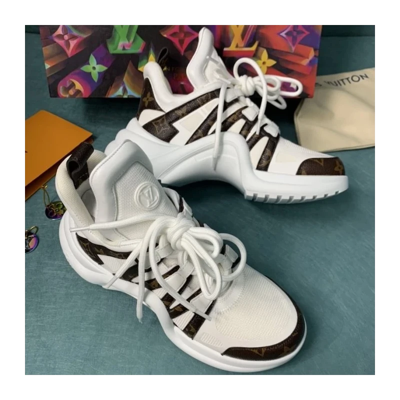 LV Monogram Canvas Archlight Sneaker 1A43KV cheap wholesale Louis Vuitton Shoes