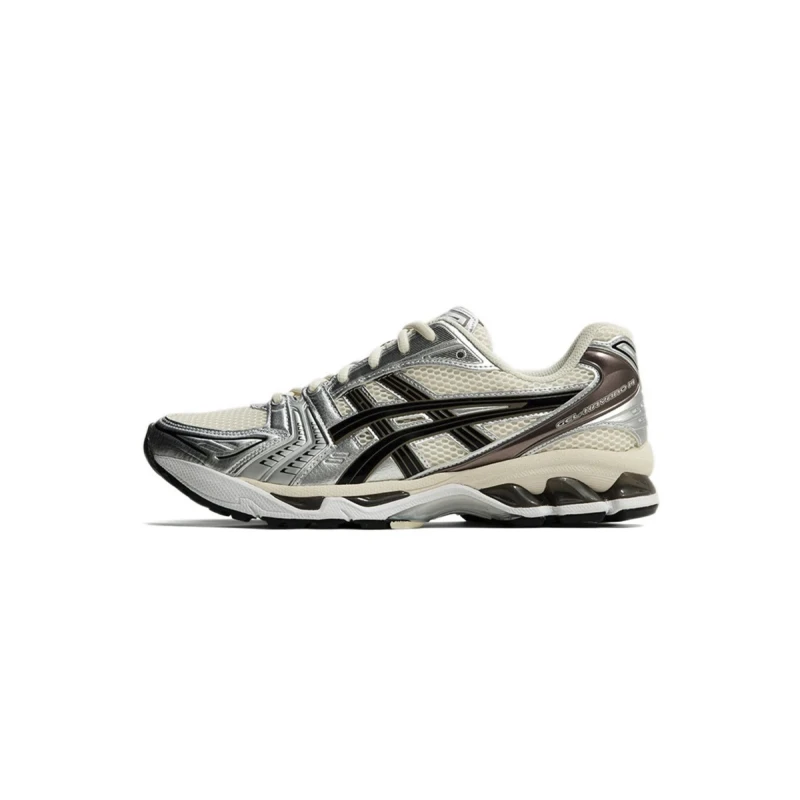 ASICS Gel-Kayano 14 Cream Black Metallic Plum 1201A019-108,Asics Shoes,BRAND SHOES