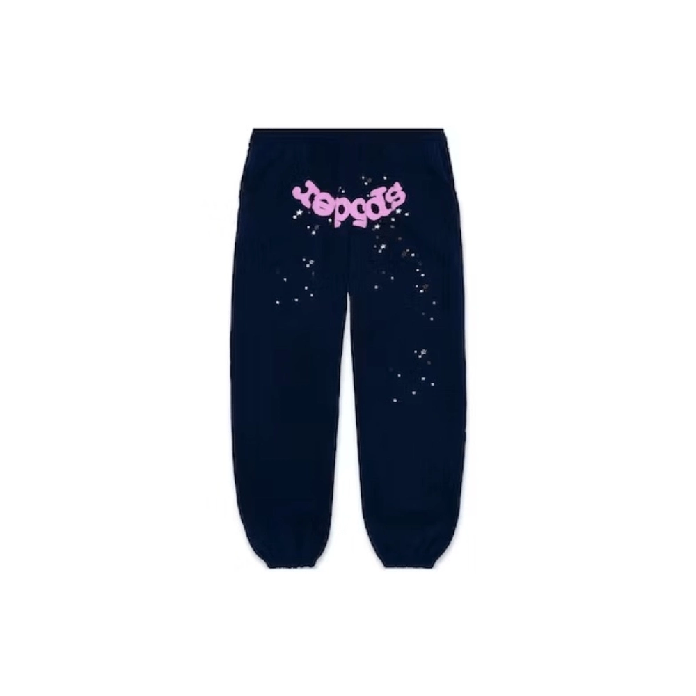 Sp5der Atlanta Sweatpants Navy,Sp5der Sweatpants,CASUAL PANTS,APPAREL