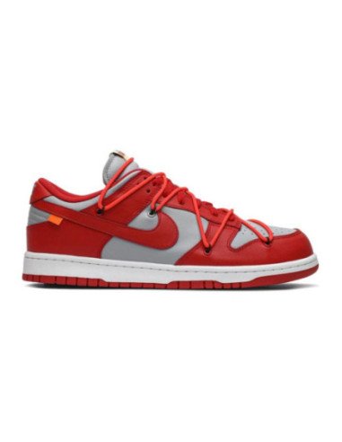 OffWhite x Dunk Low University Red,Dunk Off-White,NIKE DUNK